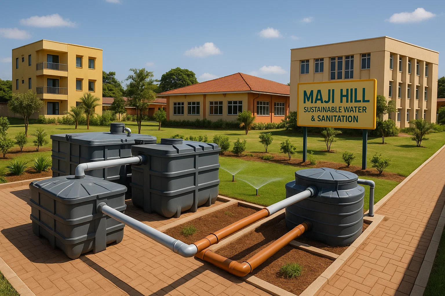 On site wastewater treatment