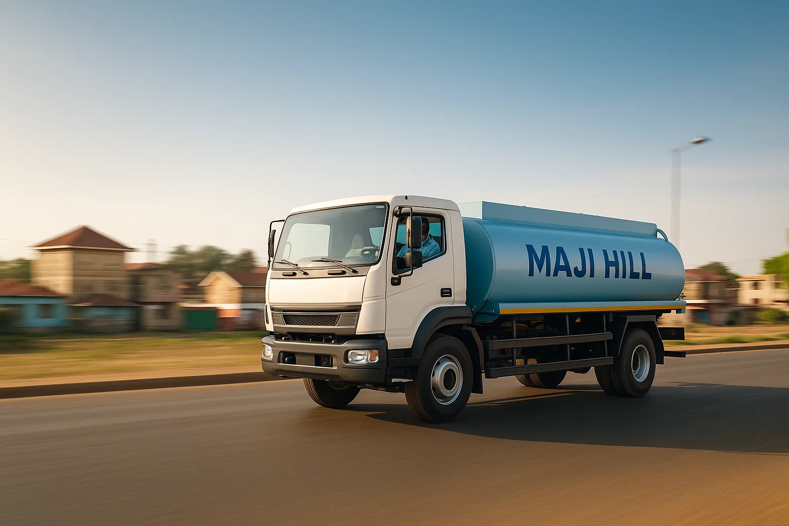 Bulk water supply operation carried out by Maji Hill in Nairobi