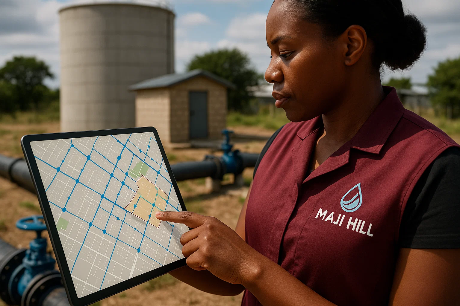 At Maji Hill, we specialize in GIS-based water mapping and infrastructure planning services designed to support smart, data-driven water resource management across Kenya.