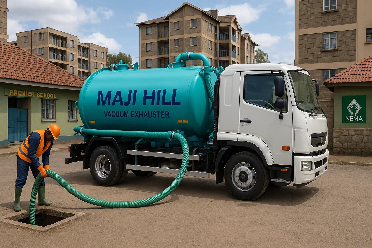 Septic Tank Emptying & Exhauster Services