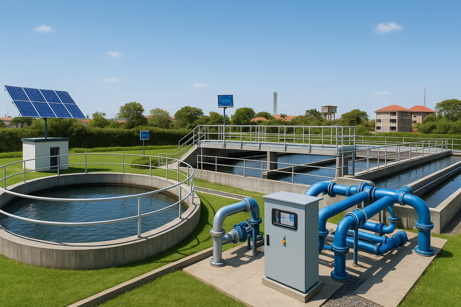 Maji Hill designs and installs NEMA-approved Sewage Treatment Plants (STPs) for residential, institutional, and commercial clients across Kenya.